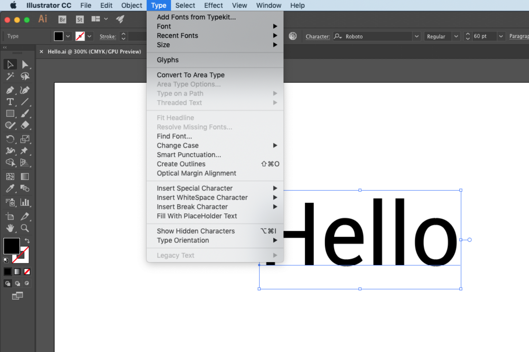 How To Create Outline For Fonts In Adobe Illustrator Maven Print